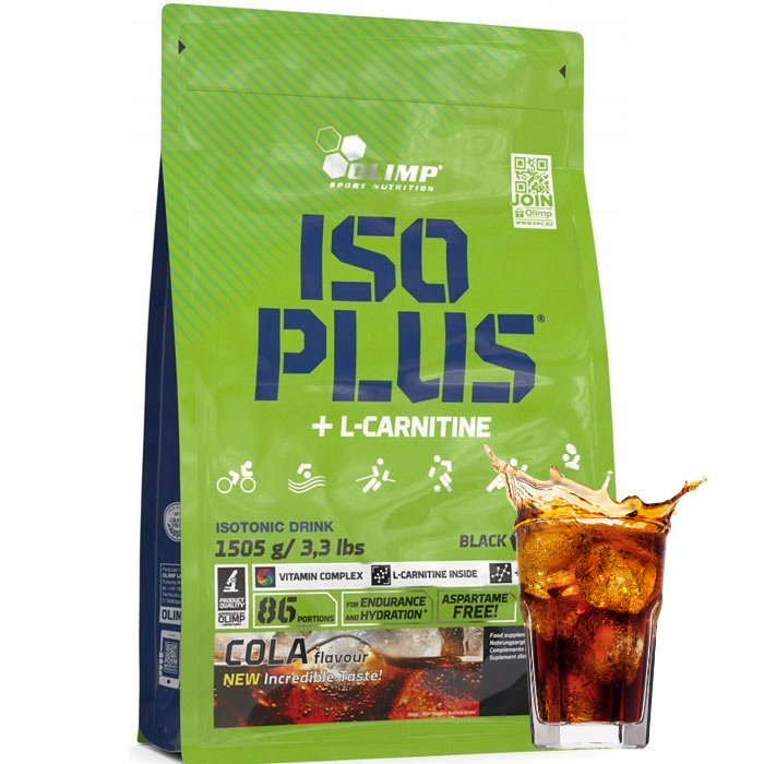 Olimp ISO Plus napój izotoniczny (Cola) – 1,505 kg