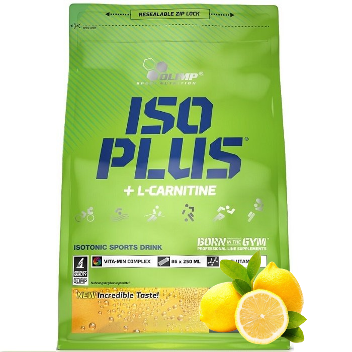 Olimp ISO Plus napój izotoniczny (Cytryna) – 1,505 kg