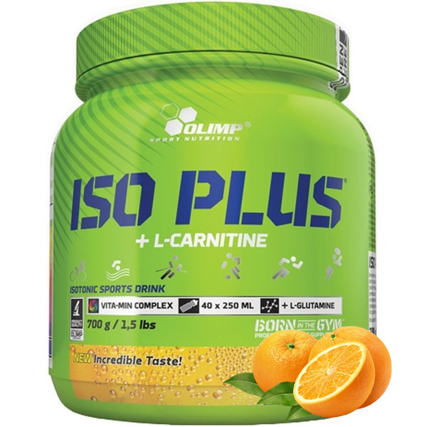 Olimp ISO Plus napój izotoniczny (Pomarańcza) – 700 g
