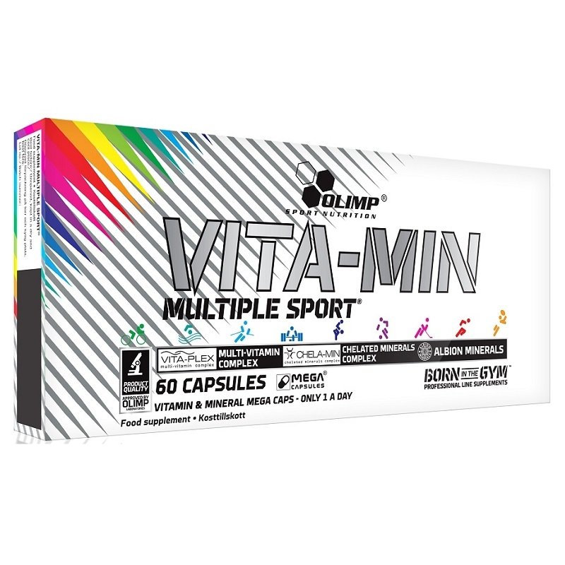 Olimp Vita-Min Multiple Sport witaminy i minerały – 60 kapsułek