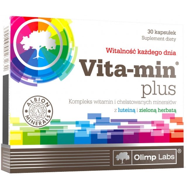 Olimp Vita-Min Plus witaminy i minerały – 30 kapsułek