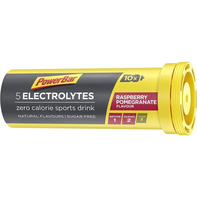 PowerBar 5 Electrolytes elektrolity (Malina Granat) – 10 tabletek