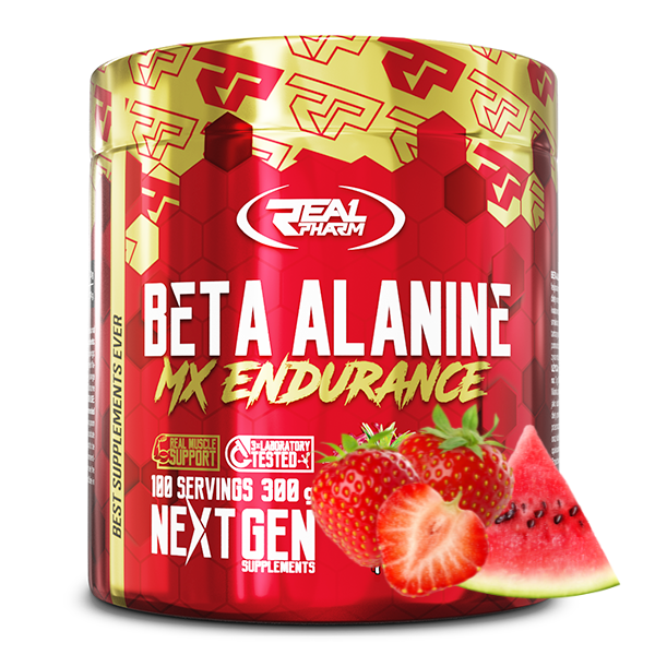 Real Pharm Beta-Alanine beta-alanina (Truskawka Arbuz) - 300g