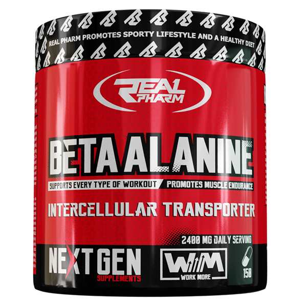 Real Pharm Beta-Alanine beta-alanina -150 kapsułek