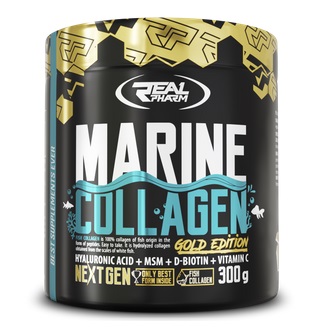 Real Pharm Marine Collagen kolagen rybi (Pomarańcza) - 300g