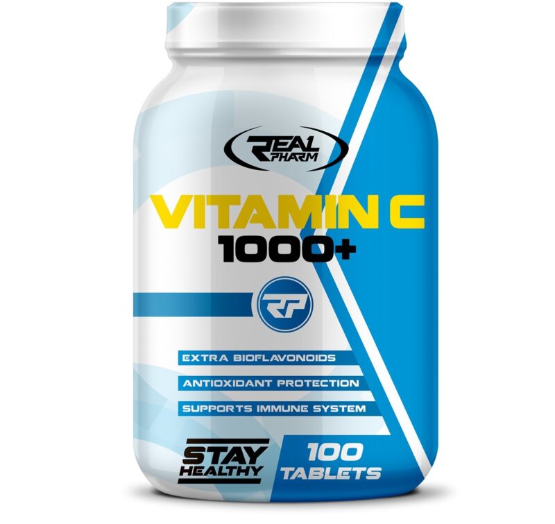 Real Pharm Vitamin C 1000+ witamina C  - 100 tabletek