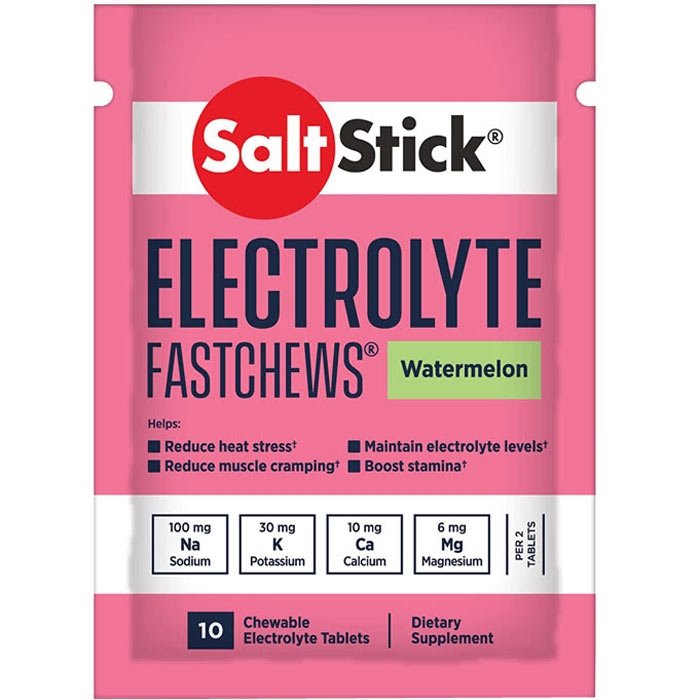 SaltStick Fastchews elektrolity (Arbuz) – 10 tabletek