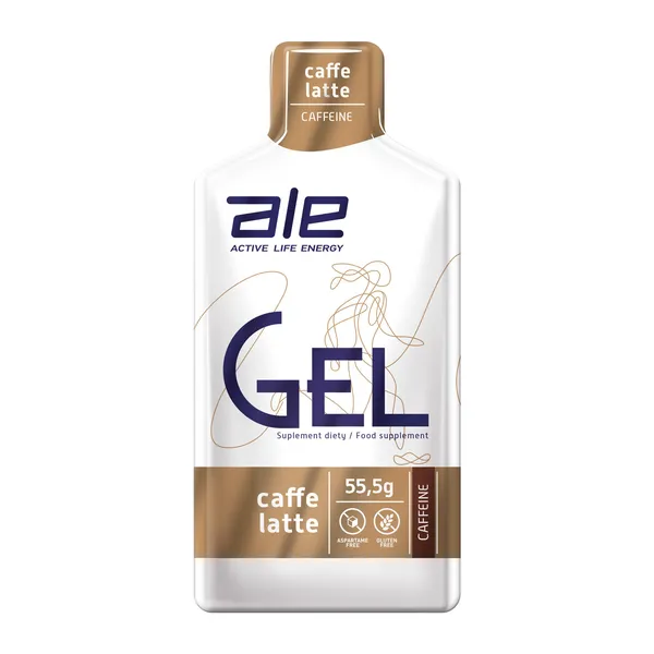 ALE żel energetyczny z kofeiną (Caffe Latte) - 55,5 g