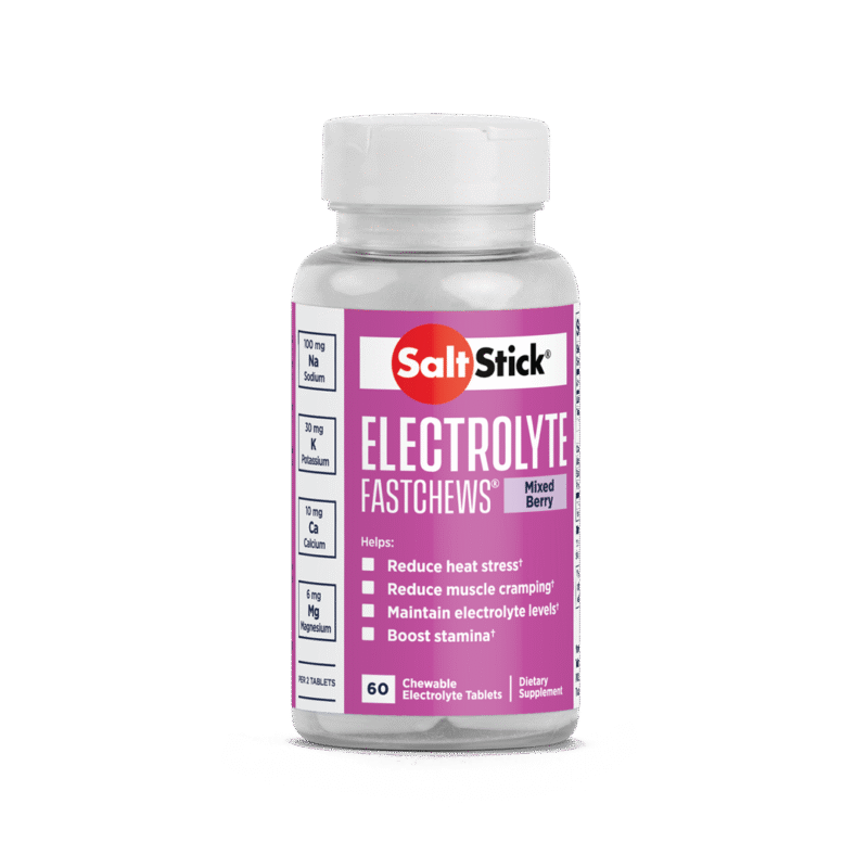 SaltStick Fastchews elektrolity (Malina Jagoda) – 60 tabletek