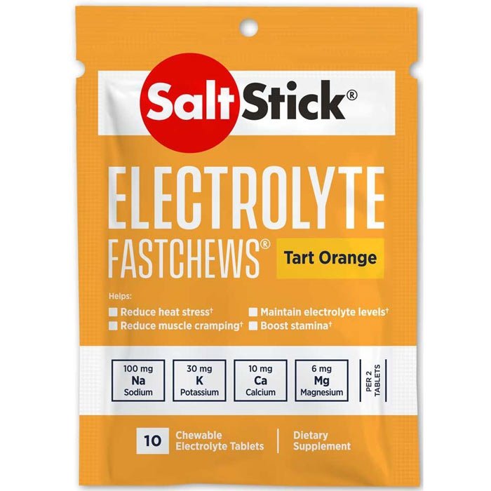 SaltStick Fastchews elektrolity (Pomarańcza) – 10 tabletek