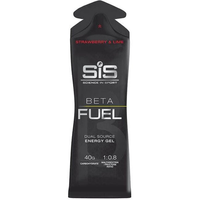 SiS Beta Fuel Dual Source Energy Gel żel energetyczny (Truskawka Limonka) - 60 ml