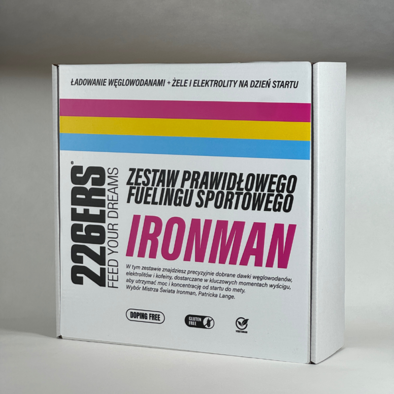 226ers Zestaw Prawidłowego Fuelingu Sportowego IRONMAN- 23 produkty