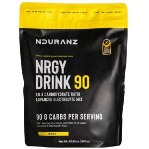 Nduranz Nrgy Drink 90 napój węglowodanowy (Cytryna) – 1200 g