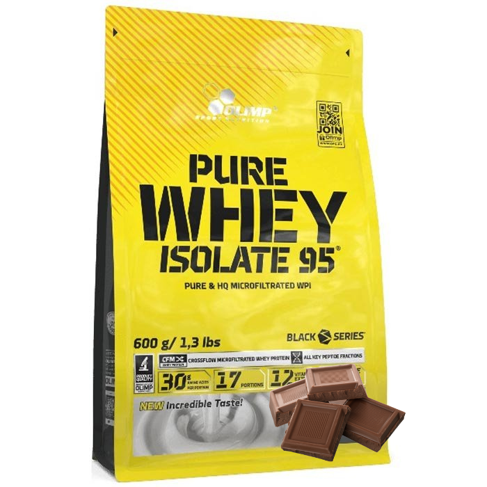 Olimp Pure Whey Isolate 95 izolat białka (Czekolada) - 600 g