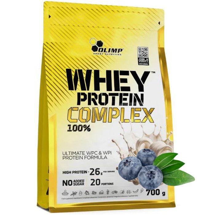Olimp Whey Protein Complex 100%  odżywka białkowa (Jagoda) - 700 g