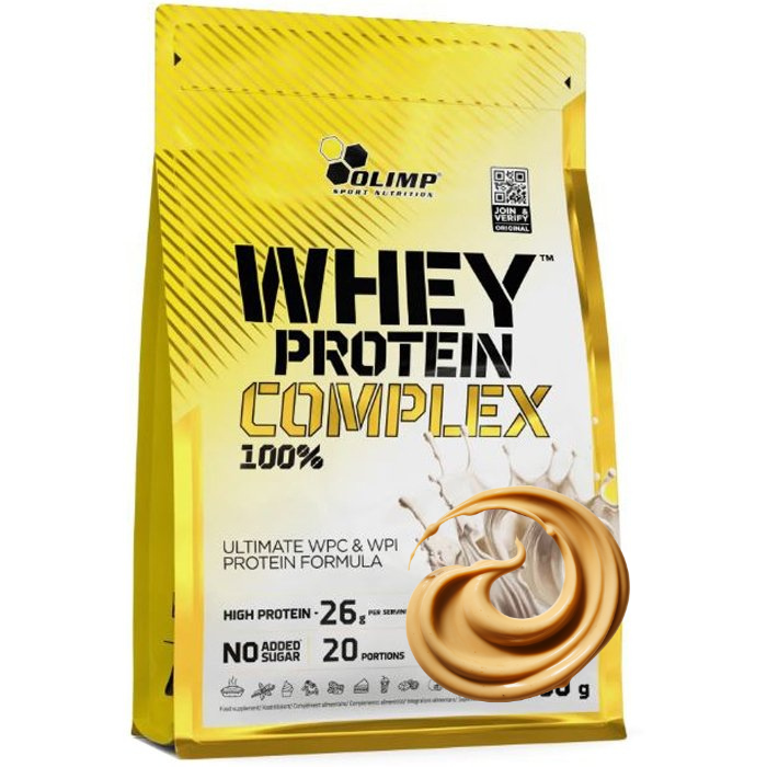 Olimp Whey Protein Complex 100%  odżywka białkowa (Masło Orzechowe) - 700 g