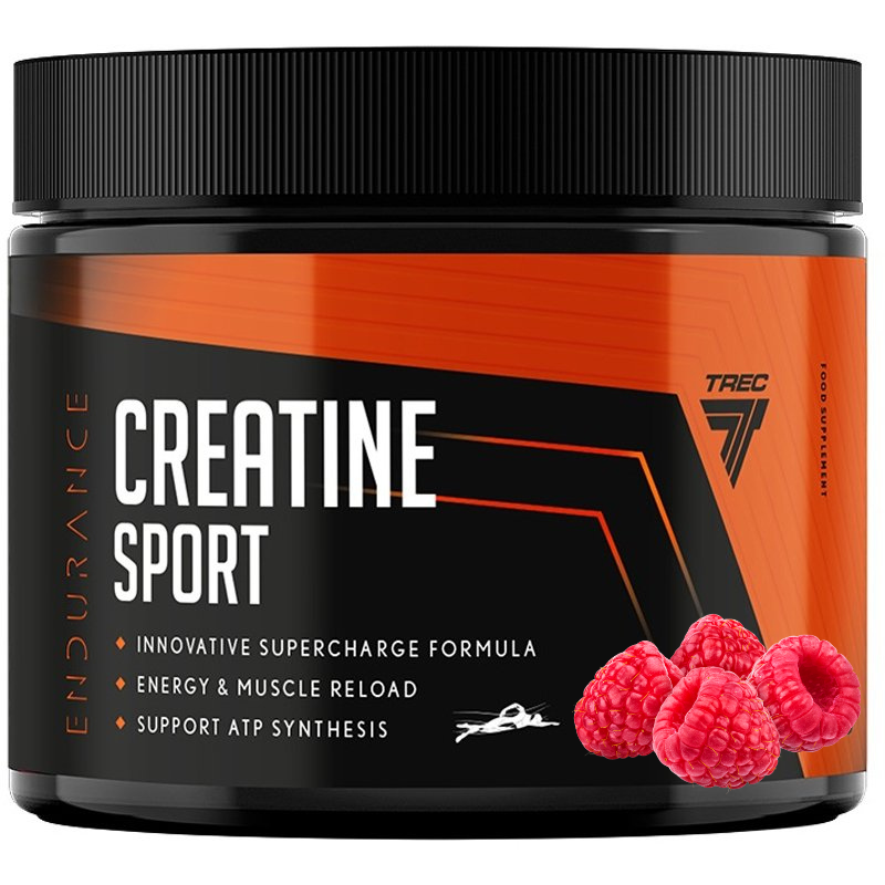 Trec Nutrition Creatine Sport monohydrat kreatyny (Malina) – 300 g