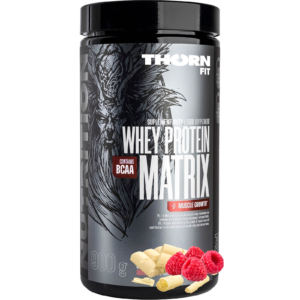 Thorn Fit Whey Protein Matrix odżywka białkowa (Biała Czekolada z Maliną) - 900 g