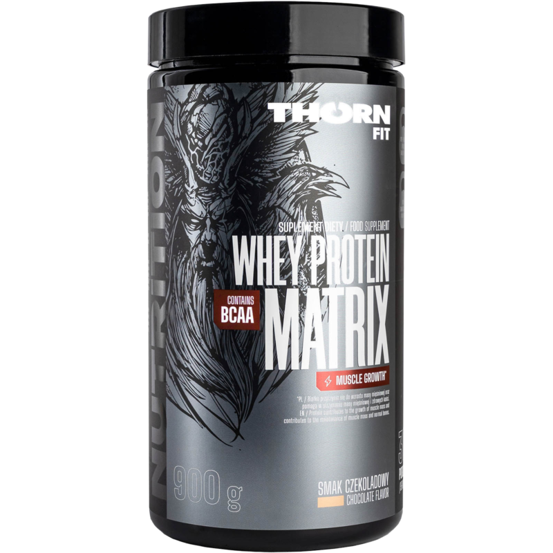Thorn Fit Whey Protein Matrix odżywka białkowa (Czekolada) - 900 g